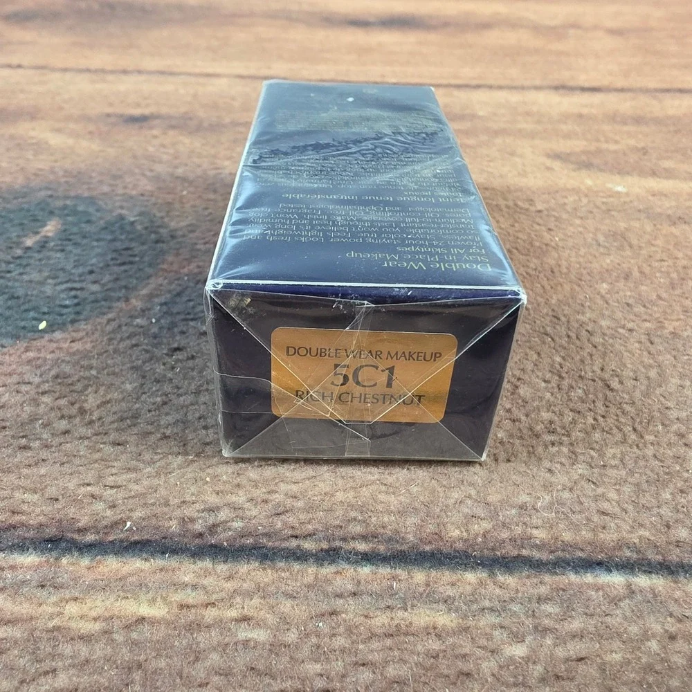 Estee Lauder Double Wear Foundation Womens 1oz 5C1 Rich Chestnut Matte Finish